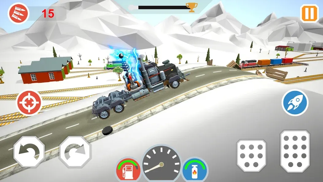 Zombie Cars Crush: Racing Die (Зомби Карс)  [МОД Mega Pack] Screenshot 2