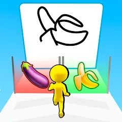 Взломанная Guess The Drawing (Гес Дэ Дроинг)  [МОД Unlocked] - последняя версия apk на Андроид