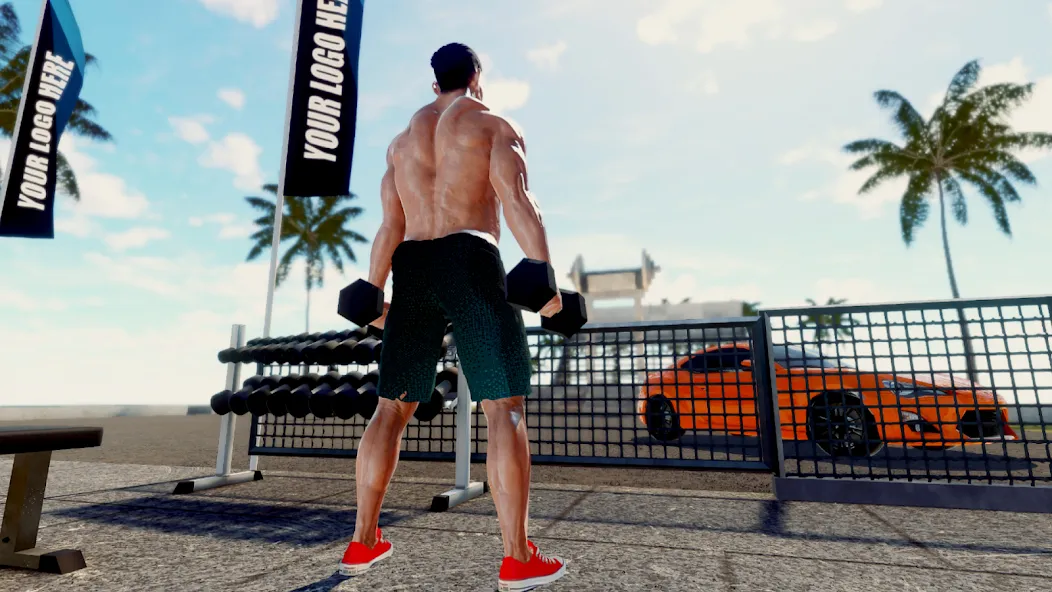 Iron Muscle IV - GYM simulator (Айрон Масл АйВи)  [МОД Unlimited Money] Screenshot 2