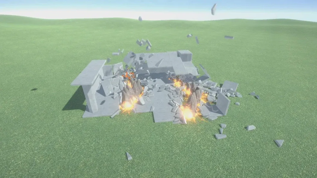 Destruction simulator sandbox  [МОД Много денег] Screenshot 5