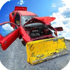 Скачать взломанную Car Crash Extreme  [МОД Unlocked] - последняя версия apk на Андроид