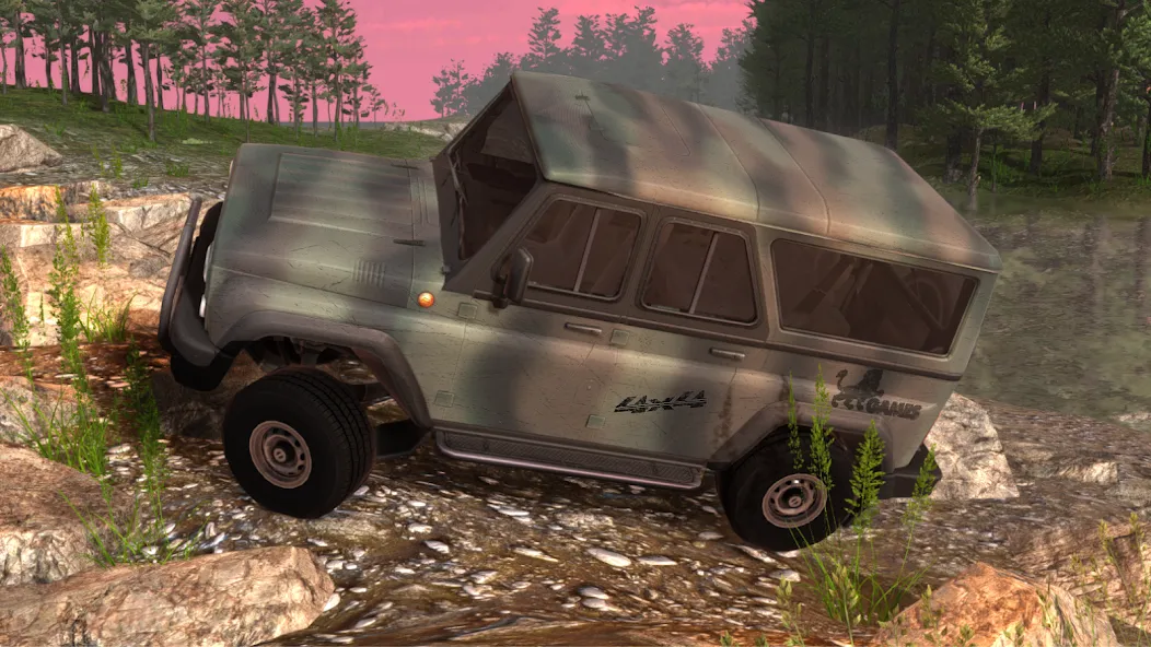 Offroad 4x4 Russian: Uaz Niva (Оффроуд 4х4 Русский)  [МОД Mega Pack] Screenshot 2