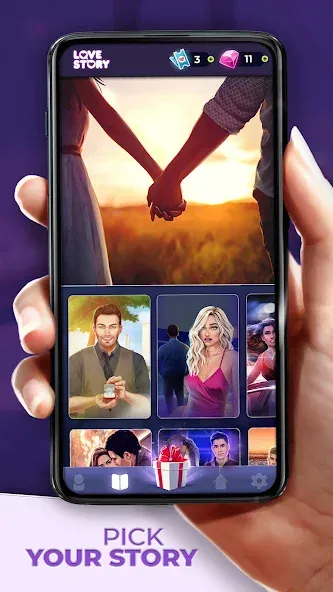 Love Story ® Romance Games (Лав стори)  [МОД Все открыто] Screenshot 4