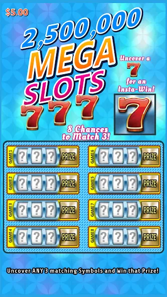 Scratch Off Lottery Casino (Скретч Офф Лотерейное Казино)  [МОД Menu] Screenshot 2