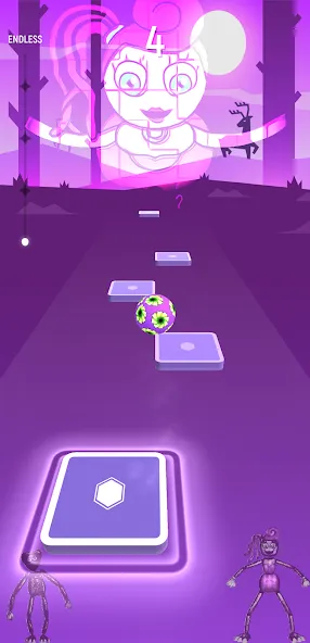 Mommy 3D Music Tiles Hop Game (Мамочка 3D Музыкальная Игра По Прогулкам Плитки)  [МОД Меню] Screenshot 5