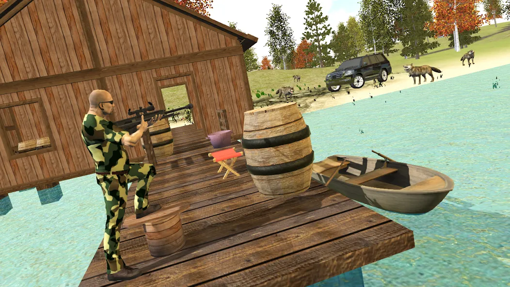 Hunting Simulator 4x4  [МОД Много монет] Screenshot 5