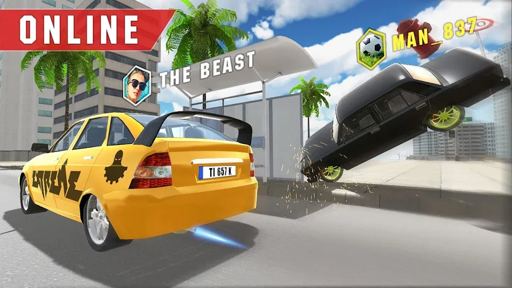 Real Cars Online Racing  [МОД Бесконечные деньги] Screenshot 2