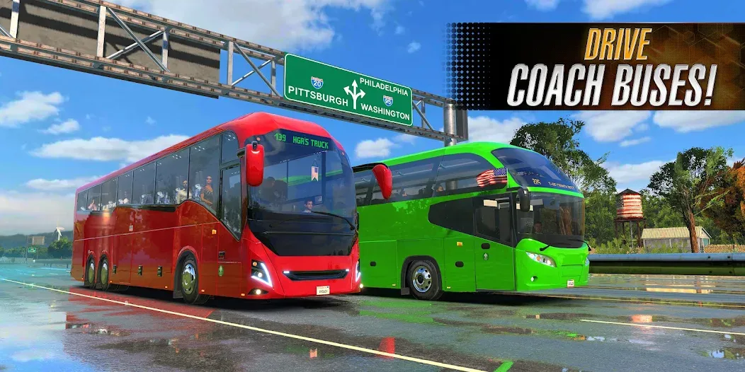 Bus Simulator 2023 (Бус Симулятор 2023)  [МОД Все открыто] Screenshot 3