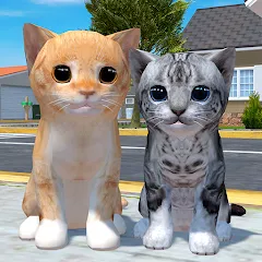 Скачать взломанную Cat Simulator - Animal Life  [МОД Unlocked] - полная версия apk на Андроид