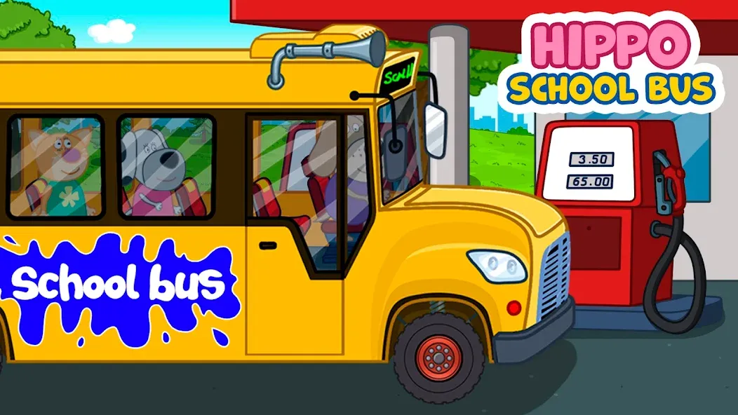 Kids School Bus Adventure  [МОД Все открыто] Screenshot 2