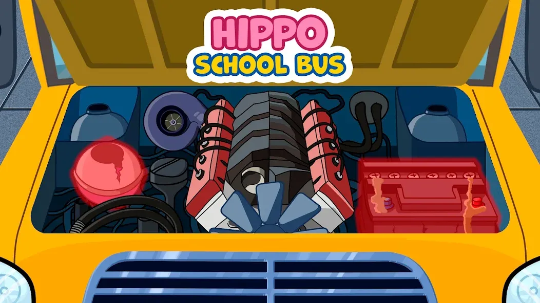 Kids School Bus Adventure  [МОД Все открыто] Screenshot 3