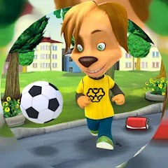 Скачать взломанную Pooches: Street Soccer  [МОД Бесконечные монеты] - последняя версия apk на Андроид