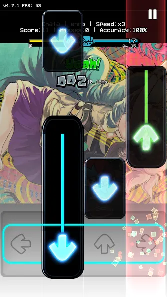 OsuAnime Bling Bang Bang Born (Уии Фанкин Етелед ФНФ Мод)  [МОД Бесконечные деньги] Screenshot 4