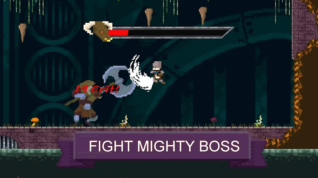 Rune Sword: Action Platformer (Руновый меч)  [МОД Бесконечные деньги] Screenshot 2