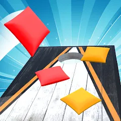 Скачать взломанную Cornhole 3D: Nations League (Корнхол 3Д)  [МОД Все открыто] - полная версия apk на Андроид