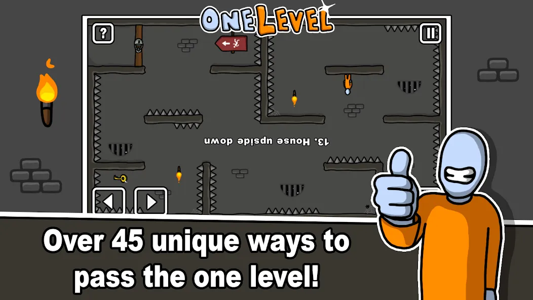 One Level: Stickman Jailbreak (Уан Левел)  [МОД Unlimited Money] Screenshot 2