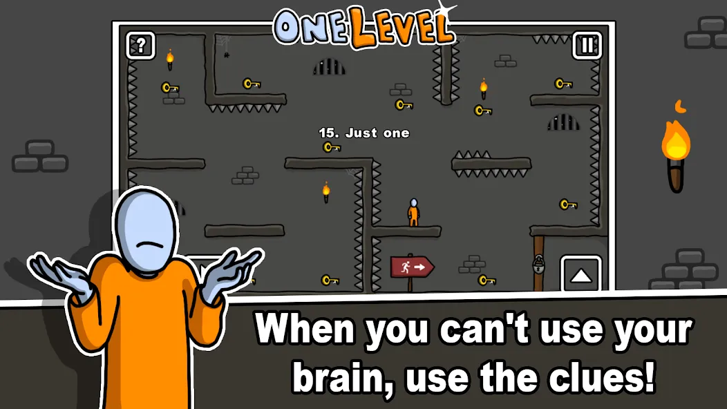 One Level: Stickman Jailbreak (Уан Левел)  [МОД Unlimited Money] Screenshot 5