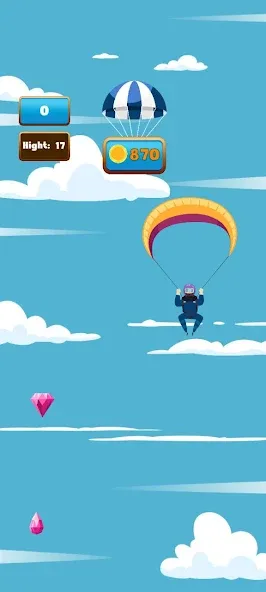 The Parachute (Зе Пэрашют)  [МОД Бесконечные деньги] Screenshot 4