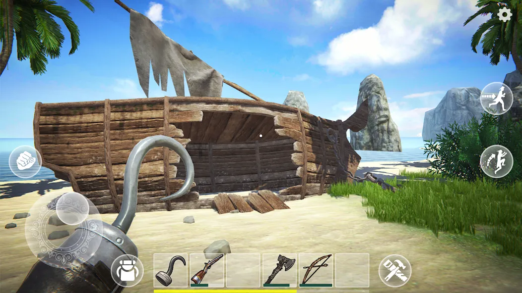 Last Pirate: Survival Island (Ласт Пират)  [МОД Unlocked] Screenshot 1