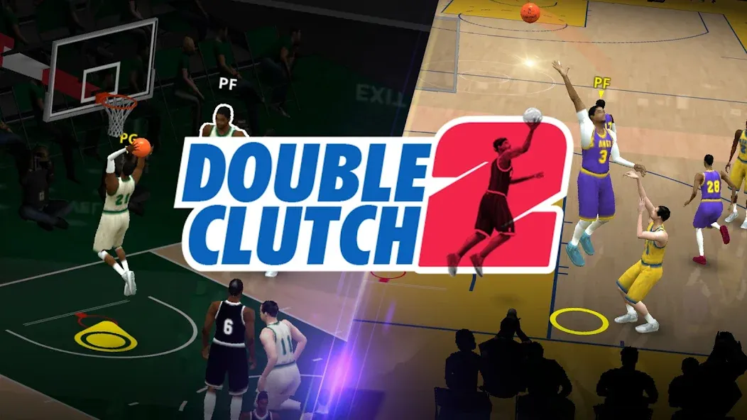 DoubleClutch 2 : Basketball (ДаблКлач 2)  [МОД Много монет] Screenshot 1