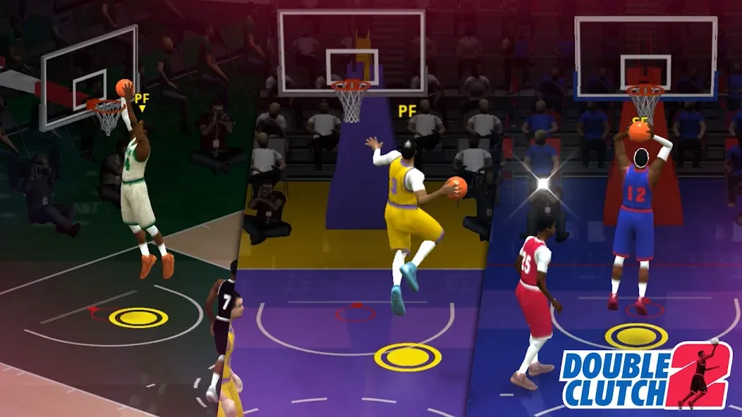 DoubleClutch 2 : Basketball (ДаблКлач 2)  [МОД Много монет] Screenshot 3