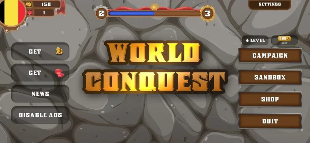 World conquest: Europe 1812 (Всемирное завоевание)  [МОД Unlocked] Screenshot 5