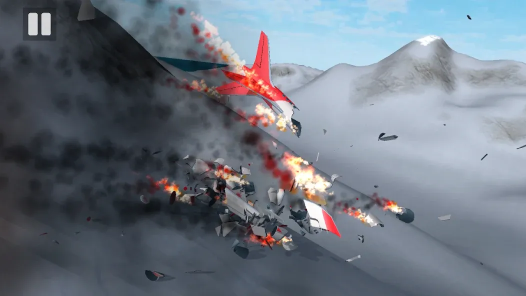 Plane Crash: Flight Simulator (Плейн Краш)  [МОД Бесконечные монеты] Screenshot 3