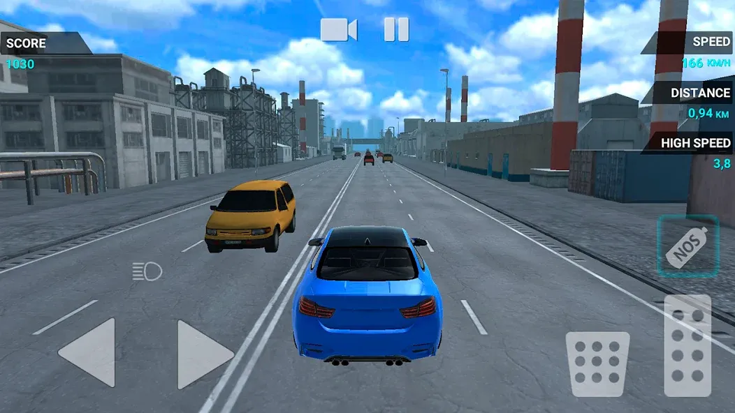 Traffic Racer Speeding Highway (Трафик Рейсер Скоростная Шоссе)  [МОД Бесконечные деньги] Screenshot 4