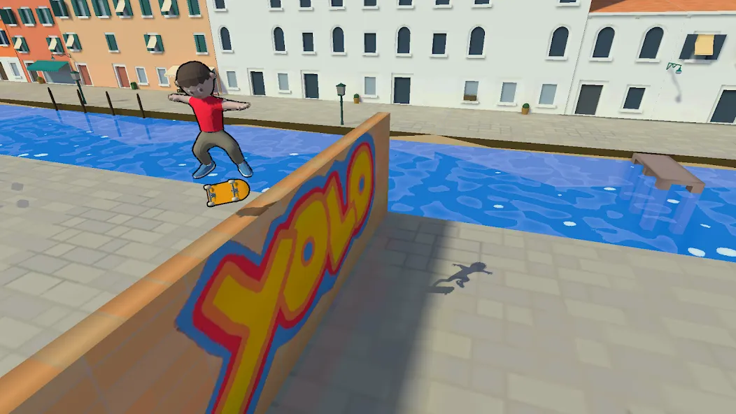 Skate King: Skateboard Stunts (Скейт Кинг)  [МОД Unlocked] Screenshot 2