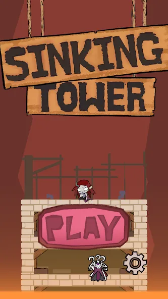 Sinking Tower (Синкинг Тауэр)  [МОД Menu] Screenshot 1