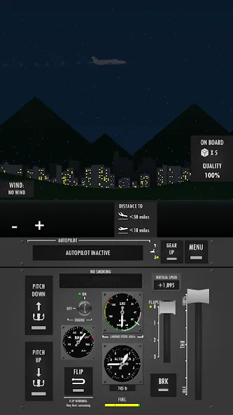 Flight Simulator 2d - sandbox  [МОД Unlocked] Screenshot 3