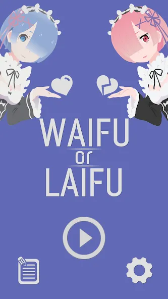 Waifu or Laifu (Вайфу или Лайфу)  [МОД Menu] Screenshot 1