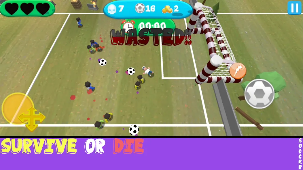 Soccer Apocalypse Survival (Соккер Апокалипсис Сурвивал)  [МОД Бесконечные деньги] Screenshot 2