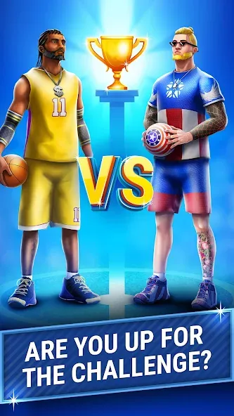 3pt Contest: Basketball Games  [МОД Много денег] Screenshot 1