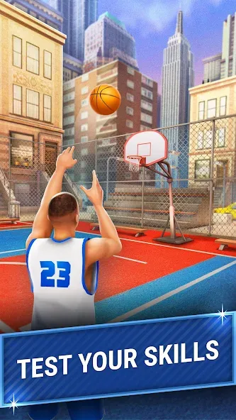 3pt Contest: Basketball Games  [МОД Много денег] Screenshot 4