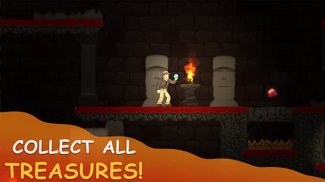 Volcano Escape (Вулканическое бегство)  [МОД Unlimited Money] Screenshot 1