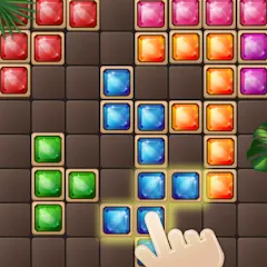 Скачать взлом Block Puzzle (Блокголоволомка)  [МОД Menu] - полная версия apk на Андроид