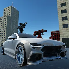 Скачать взломанную Car Crash Arena Simulator 3D  [МОД Много денег] - последняя версия apk на Андроид