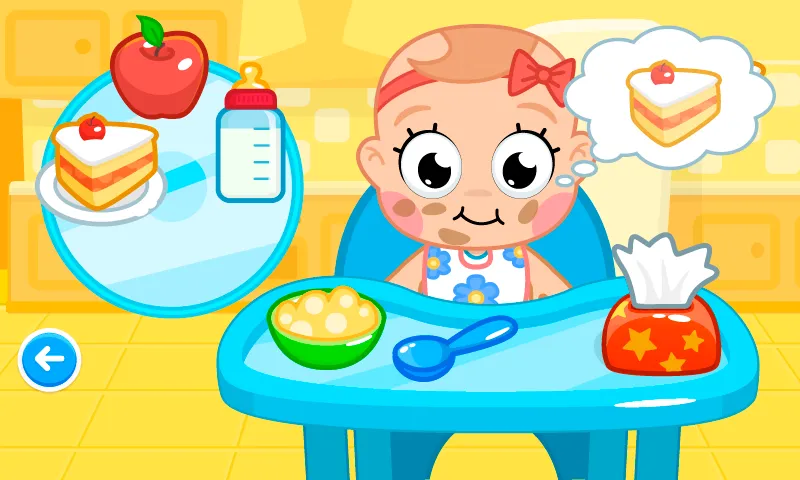 Baby Care : Toddler games  [МОД Бесконечные монеты] Screenshot 2