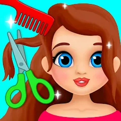 Скачать взломанную Hair salon  [МОД Много денег] - полная версия apk на Андроид