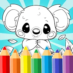 Взлом Animal coloring pages  [МОД Меню] - последняя версия apk на Андроид