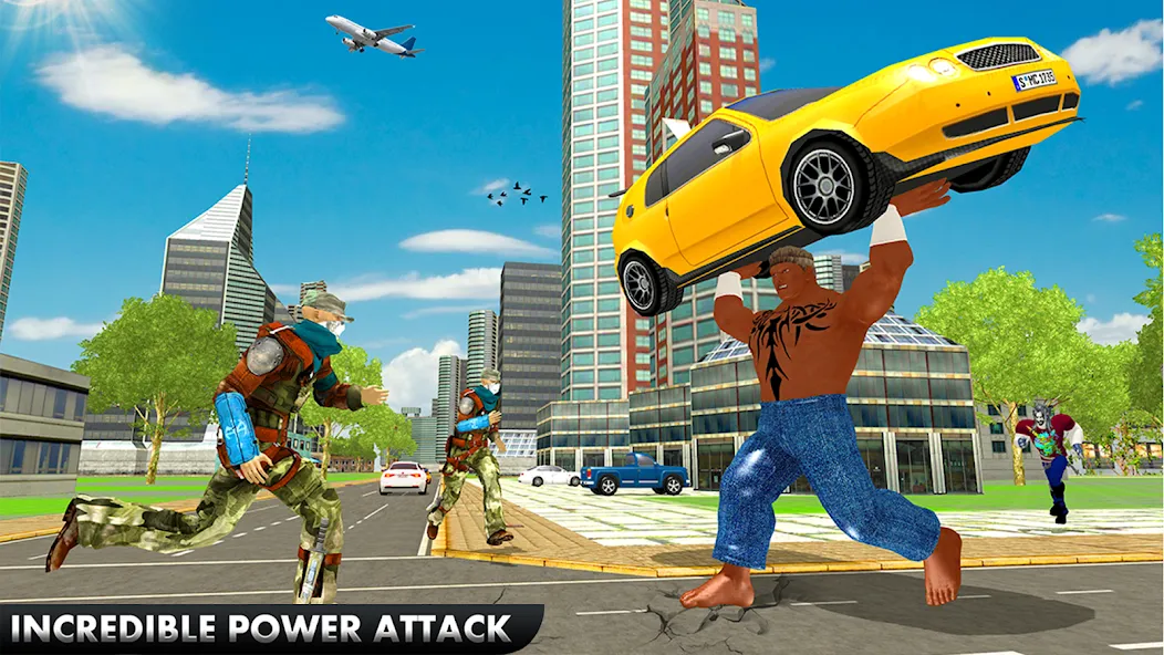 Black Monster Hero City Battle  [МОД Бесконечные деньги] Screenshot 3