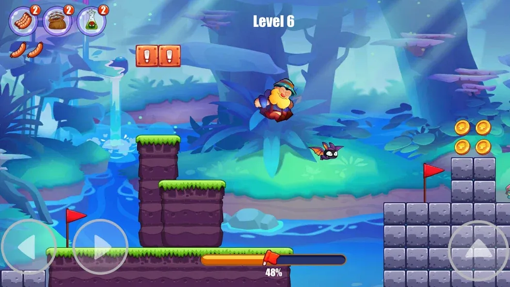 Miner's World: Super Run Game  [МОД Бесконечные деньги] Screenshot 2