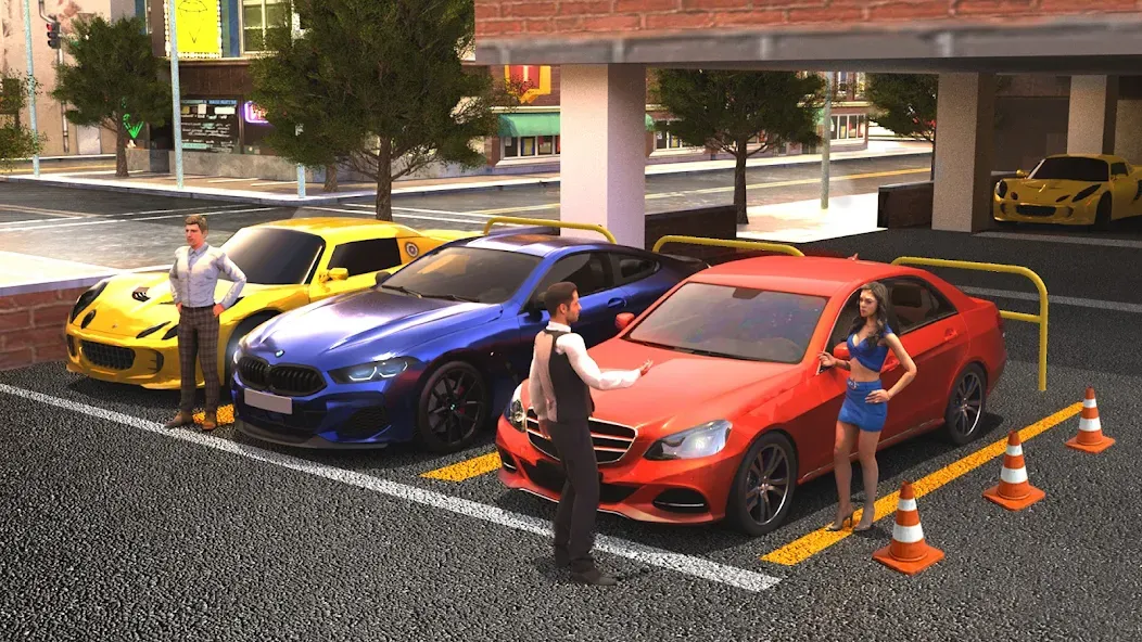 Luxury Car Parking Games  [МОД Unlimited Money] Screenshot 2