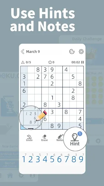 AGED Sudoku (Эйджд Судоку)  [МОД Mega Pack] Screenshot 2