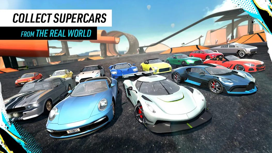 Car Stunt Races: Mega Ramps (Кар Стант Рейсы)  [МОД Mega Pack] Screenshot 5