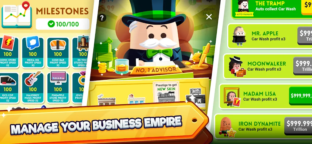 Cash, Inc. Fame & Fortune Game  [МОД Бесконечные деньги] Screenshot 4