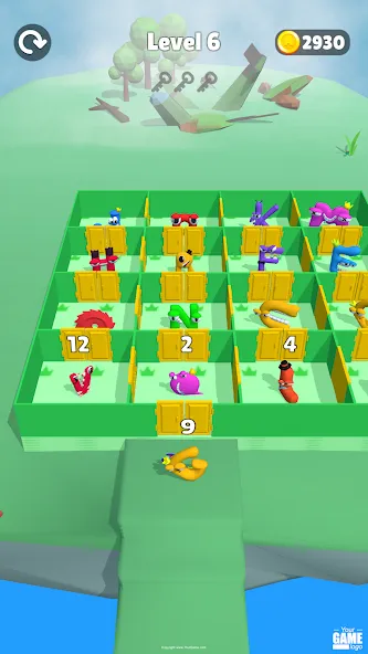 Alphabet Battle: Room Maze (Алфавит батл)  [МОД Unlocked] Screenshot 5