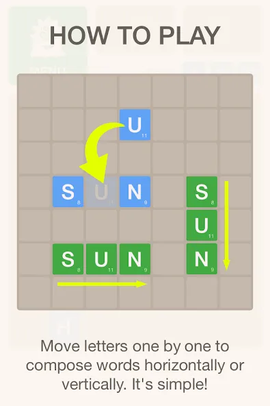 Word Monster Puzzle  [МОД Много монет] Screenshot 2