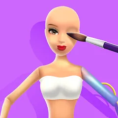 Взлом Doll Makeover - DIY 3D Dolly  [МОД Menu] - полная версия apk на Андроид